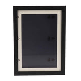 Kids Art Frame Density Board PS Magnetic Front Opening Changeable Artwork Display Frame Holds 50PCS Pictures for Crafts Drawing Schoolwork Black In Australia - Darrahopens