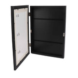 Kids Art Frame Density Board PS Magnetic Front Opening Changeable Artwork Display Frame Holds 50PCS Pictures for Crafts Drawing Schoolwork Black In Australia - Darrahopens