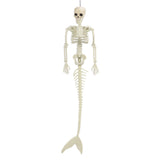 Halloween Skeleton Decoration Realistic Scary Skeleton Figurine Ornament for Haunted House Party Outdoor