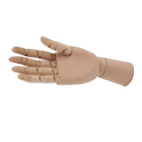 Flexible Wooden Hand Model Moveable Wooden Artists Manikin Hand Figure Hand Model for Sketching Drawing Painting 7116A 0201 Right Hand Small