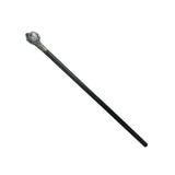 Mystical Pharaoh Accessory Ancient Egyptian Style Staff Scepter Costume Accessory Prop for Halloween Dress Up Parties Golden Bronze Round Head In Australia - Darrahopens