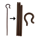 Egypt Pharaoh Scepter Shepherd Costume Crook Staff Halloween Crutch Stick Cosplay Decoration Cane Prop Wand Decorative Plastic Party Crutch In Australia - Darrahopens
