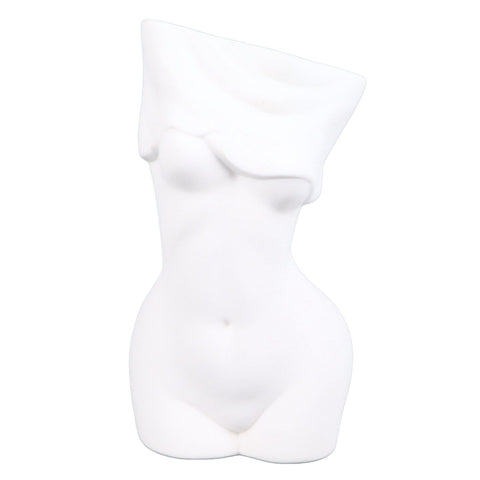 Feminine Body Vase Ceramic Modern Decorative Feminine Curve Flower Vase for Bedroom Living Room Bathroom Office Table In Australia - Darrahopens