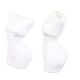 Feminine Body Vase Ceramic Modern Decorative Feminine Curve Flower Vase for Bedroom Living Room Bathroom Office Table