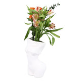 Feminine Body Vase Ceramic Modern Decorative Feminine Curve Flower Vase for Bedroom Living Room Bathroom Office Table