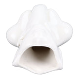 Female Face Vase Nordic Style Elegant Flower Vase Smoothly Ceramic Flower Vase Decoration for Living Room Garden