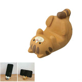 Cat Ornament Multifunctional Phone Tablet Glasses Pen Holder Desk Decoration for Home Ocelot In Australia - Darrahopens