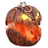 20cm Voice Activated Pumpkin Lifting Lighting Pumpkin Decoration for Indoor Lawn Table Halloween Haunted House