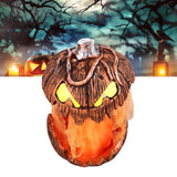 20cm Voice Activated Pumpkin Lifting Lighting Pumpkin Decoration for Indoor Lawn Table Halloween Haunted House