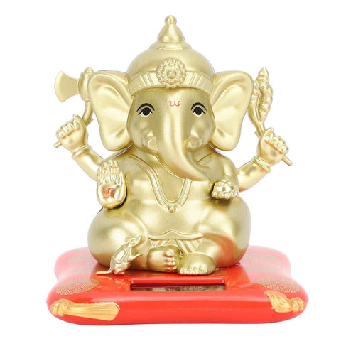 Car Solar Bobble Head Toy Exquisite Environmentally Friendly Elephant Swinging Dancing Toy Gold In Australia - Darrahopens