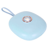 Vibrating Digital Alarm Clock Portable LED Electronic Digital Alarm Clock for Heavy Sleepers Students Children Sky Blue