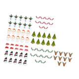 240 PCS Christmas Glass Cup Card Easy To Use Cute Pattern Xmas Party Wine Glass Decoration Card for Christmas In Australia - Darrahopens