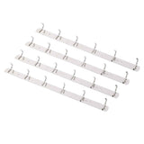 4 Pcs 6 Hooks Stainless Steel Cloak Hanger Wall Mounted Hanging Coat Rack for Laundry Rooms Entryways In Australia - Darrahopens