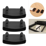 20PCS Bed Slat Cover Holders End Caps Plastic Easy Installation Stable Furniture Accessory for Holding Bed Base