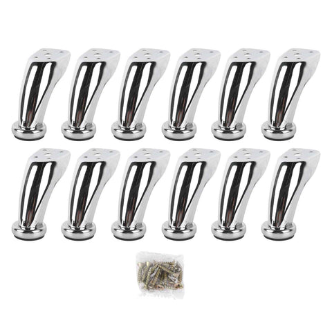 12PCS Furniture Legs Iron Electroplating Modern Style Metal Sofa Leg Replacement for Table Chair Couch Cabinet In Australia - Darrahopens