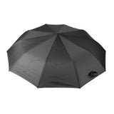 Automatic Folding Umbrella 10 Ribs Triple Folding Imitation Wood Handle Automatic Open Close Umbrella for Outdoor Gift