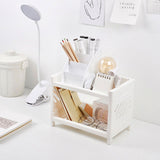 Desktop Storage Shelf Multifunctional Practical Durable Desktop Organizer for Bedroom White In Australia - Darrahopens