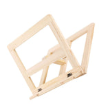 Wooden Book Stand Adjustable Book Holder Reading Stand Recipe Cookbook Holder for Kid Adult Home Wooden Clip In Australia - Darrahopens