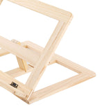 Wooden Book Stand Adjustable Book Holder Reading Stand Recipe Cookbook Holder for Kid Adult Home Wooden Clip In Australia - Darrahopens