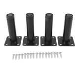 Furniture Legs Adjustable Iron Cabinet Legs Metal Round Sofa Support Foot Adjustable Feet for Kitchen Table In Australia - Darrahopens