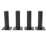 Furniture Legs Adjustable Iron Cabinet Legs Metal Round Sofa Support Foot Adjustable Feet for Kitchen Table