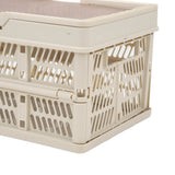 Camping Picnic Basket Foldable Large Capacity Multifunction Handheld Camping Storage Basket Camping Storage Box Grey White M In Australia - Darrahopens