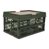 Camping Picnic Basket Foldable Large Capacity Multifunction Handheld Camping Storage Basket Camping Storage Box Green M In Australia - Darrahopens