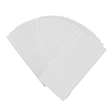 360Pcs Necklace Chain Adhesive Pouch Jewelry Display Bag Transparent PVC for Home Showcase