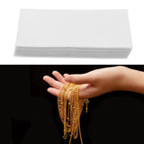 360Pcs Necklace Chain Adhesive Pouch Jewelry Display Bag Transparent PVC for Home Showcase