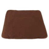 Chair Cushion Brown Chair Cushion Pads Anti Slip Water Absorption Premium Cotton Material Chair Pads for Home Travel Car Office In Australia - Darrahopens