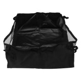 Wheelchair Underneath Bag 600D Oxford Cloth Movable Under Seat Basket for Rollator Walker Black