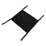 Oxygen Tank Holder Bag 600D Oxford Cloth Hook Design Dual Oxygen Tank Holder for Medical Personal Use Black