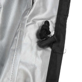 BBQ Grill Cover Waterproof Oxford Cloth Outdoor Rainproof Dustproof Sunproof Built in Grill Top Cover Grill Cover Black