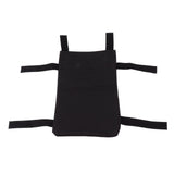 Crutch Storage Bag Hanging Carrying Pocket Pouch Portable Travel Organizer Lightweight for Walking Stick Black