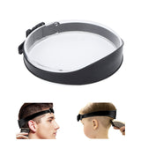 DIY Hair Trimming Template Haircut Band Breathable Curved Degion Silicone Home Hair Trimming Guide for Boys Men Black In Australia - Darrahopens