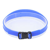 DIY Hair Trimming Template Haircut Band Breathable Curved Degion Silicone Home Hair Trimming Guide for Boys Men Blue