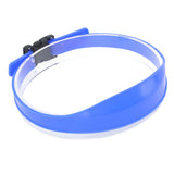 DIY Hair Trimming Template Haircut Band Breathable Curved Degion Silicone Home Hair Trimming Guide for Boys Men Blue