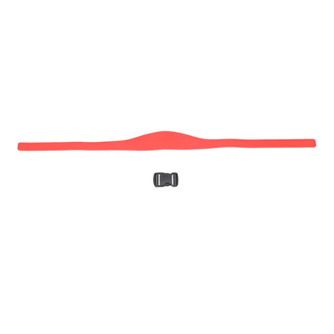DIY Hair Trimming Template Haircut Band Breathable Curved Degion Silicone Home Hair Trimming Guide for Boys Men Red