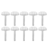 10PCS Leg Levelers Leveling Foot Adjustable PP Iron Screw On Easy Operation Furniture Levelers for Headboard Furniture In Australia - Darrahopens