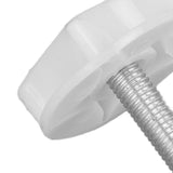 10PCS Leg Levelers Leveling Foot Adjustable PP Iron Screw On Easy Operation Furniture Levelers for Headboard Furniture