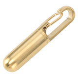 Keychain Medication Box Single Chamber Stainless Steel Keychain Medicine Organizer for Outdoor Travel Camping Gold In Australia - Darrahopens