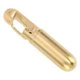 Keychain Medication Box Single Chamber Stainless Steel Keychain Medicine Organizer for Outdoor Travel Camping Gold In Australia - Darrahopens