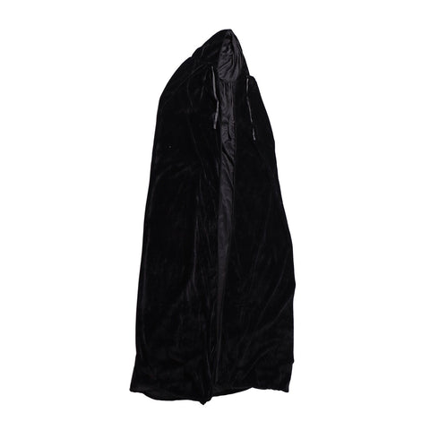Hooded Cloak Large Witch Cape Black Velvet Comfortable to Wear Soft Touch Costume Cloak for Party Cosplay Roleplay In Australia - Darrahopens