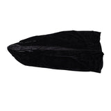 Hooded Cloak Large Witch Cape Black Velvet Comfortable to Wear Soft Touch Costume Cloak for Party Cosplay Roleplay