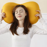 Memory Foam Pillow for Sleeping Ergonomic Cervical Pillow Neck Support Pillow Contour Support Bed Pillow for Neck Shoulder Pain Pink In Australia - Darrahopens