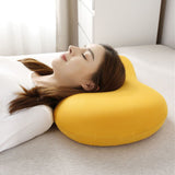 Memory Foam Pillow for Sleeping Ergonomic Cervical Pillow Neck Support Pillow Contour Support Bed Pillow for Neck Shoulder Pain Pink In Australia - Darrahopens