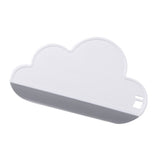 Water Blade PP Silicone Squeegee Efficient Fog Removal Hangable Mini Water Wiper for Bathroom Kitchen Window White