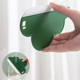 Water Blade PP Silicone Squeegee Efficient Fog Removal Hangable Mini Water Wiper for Bathroom Kitchen Window White