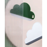 Water Blade PP Silicone Squeegee Efficient Fog Removal Hangable Mini Water Wiper for Bathroom Kitchen Window Green