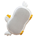 Cat Belly Pillow Memory Foam Slow Rebound Throw Pillow Goose Shape Fuzz Single Cushion Gray In Australia - Darrahopens